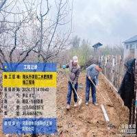 陽頭升項目二水肥泵房水肥一體化施工現(xiàn)場